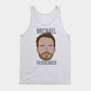 Michael Fassbender Head Tank Top